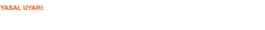 Bu internet sitesinde yer alan bilgiler ve açıklamalar avukat ve müvekkil ilişkisi oluşturmaya yönelik reklam niteliğinde olmayıp böyle bir davet olarak dikkate alınmamalıdır.